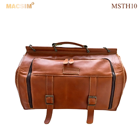 Túi Du Lịch Da Thật Macsim Chính Hãng mã MSTH10 – Da Bò Nguyên Miếng Loại 1 – Cổ Điển – Bền Đẹp – Unisex