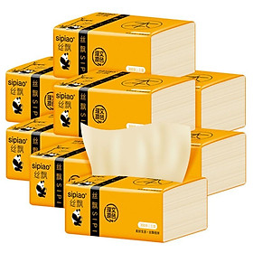 Mua Combo 20 Gói Giấy Ăn Than Tre Gấu Trúc SIPIAO Loại 300tờ/gói Siêu Dai