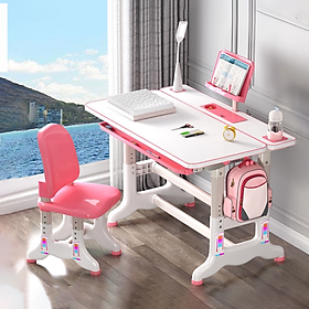 Mua bộ bàn ghế chống gù chống cận cho học sinh bàn học thông minh điều chỉnh độ cao b02