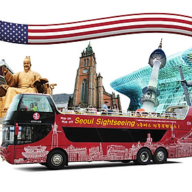 Vé Xe Bus Hop On Hop Off Tham Quan Seoul, Hàn Quốc - Tuyến Seoul Paramona