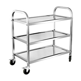 Mua Xe đẩy inox  xe đẩy inox 3 tầng  xe đẩy inox spa