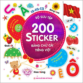 Bộ Sưu Tập 200 Sticker - Bảng Chữ Cái Tiếng Việt