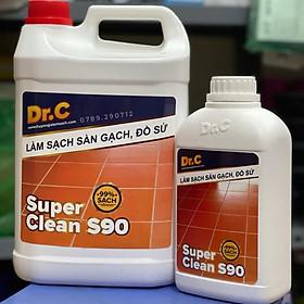 Mua dung dịch cọ nền nhà tẩy đồ men sứ ố vàng tẩy sàn Dr.C 1000ml
