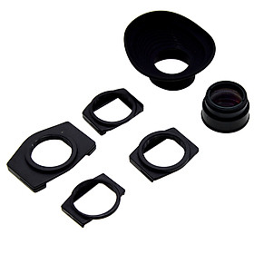 Viewfinder 1.08-1.62X Zoom Magnifier Eyepiece Adjustable Eyecup Magnifying For Canon Nikon Olympus Pentax Sony Fujifilm Samsung Minolta