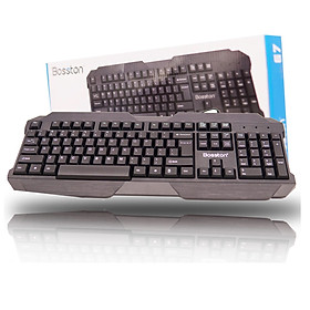 Mua Bàn phím có dây cổng kết nối USB 2.0 Bosston G7 nút đen  vỏ nhựa ABS sang trọng - Hàng chính hãng
