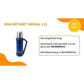 Mua BÌNH GIỮ NHIỆT TUPPERWARE THERMAL 1.2L