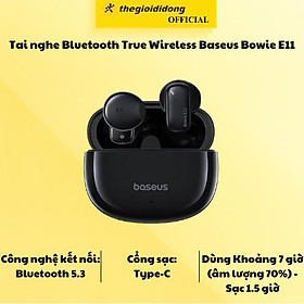 Mua Tai nghe Bluetooth True Wireless Baseus Bowie E11 - Hàng chính hãng
