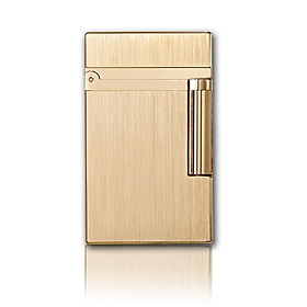 Mua Hộp Quẹt Bật Lửa Ga Đá D24V Cao Cấp Họa Tiết Vàng Xước Tiếng Kêu Cực Hay