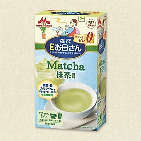 Sữa bầu Morinaga vị Matcha Nhật - Tặng túi zip 5 kẹo mật ong Senjaku