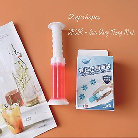 Tẩy bồn cầu️SALE️Gel thơm khử trùng khử mùi diệt khuẩn toilet tiện dụng với 5 mùi hương dễ chịu QC300