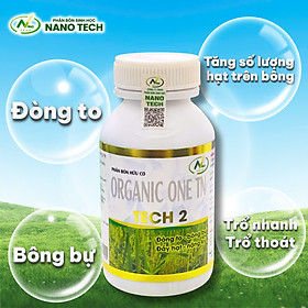 TECH 2 – Phân bón sinh học kích đòng to, bông bự, tăng số lượng hạt trên bông, trổ nhanh – trổ thoát