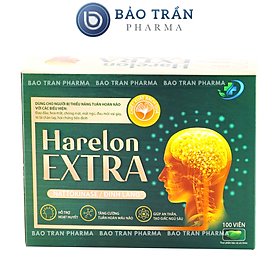 Viên uống bổ não Harelon Extra hỗ trợ tăng trí nhớ, giảm đau đầu