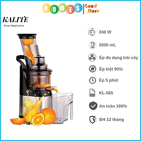 Máy Ép Chậm Châu Âu KALITE KL-565 Công Suất 240W - Hàng Chính Hãng