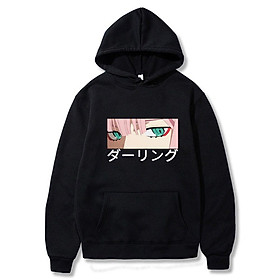 Áo Hoodie Đen Trắng Nam Nữ Anime Harajuku cool , Vải Nỉ Ngoại Dầy Dặn