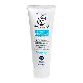 Kem đánh răng vị bạc hà Nippon Zettoc Smile Honey Spear Mint Flavor 120g(ZS)