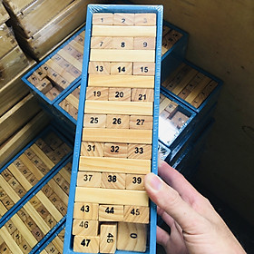 Đồ chơi rút gỗ số hàng cao cấp việt nam hộp đựng gỗ-Đồ chơi giáo dục thông minh cho Bé