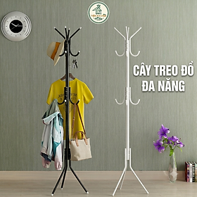 Cây treo quần áo túi xách trong nhà cao 175cm - Giao màu ngẫu nhiên