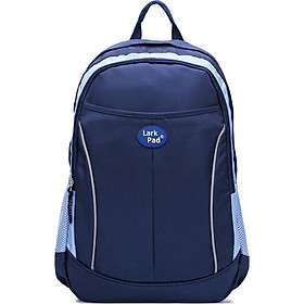 Larkpad Leke children's school bag men and women schoolbags 4-6 grade middle school students backpack burden shoulder bag Duke blue
