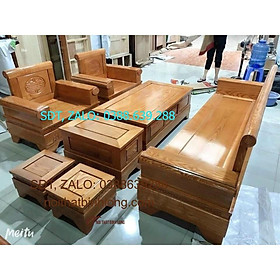 Mua Bộ bàn ghế gỗ sồi Mỹ