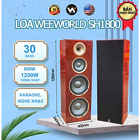 Mua Loa Weeworld SH1800 Bass 30 Công Suất Khủng Lên Tới 1200W - Hàng Chính Hãng