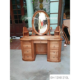 Mua Bàn trang điểm gỗ xoan đào  kiểu vát