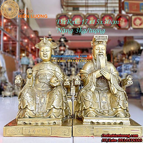Mua Tượng Ngọc Hoàng - Thánh Hậu Bằng Đồng Vàng Nguyên Chất Cao 30cm Đẹp