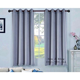 Mua Rèm vải thô tone ghi sang trọng  rèm trang trí spa  khách sạn  homstay - Cao cố định 2.7m