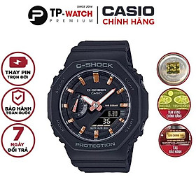 Đồng hồ nữ Casio G-Shock GMA-S2100-1ADR size nhỏ lõi Carbon | GMA-S2100-1A nữ