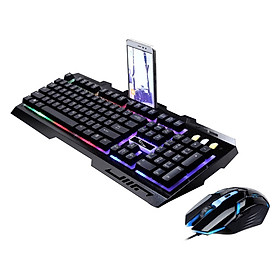 Mua Bàn Phím và chuột Backlight HN G7.00 LED đa màu độc đáo chuyên game cho phòng net - Hàng nhập khẩu