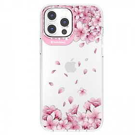 Ốp Lưng choIphone 13/ 13 Pro/ 13 Pro max Hàng chính hãng Hiệu SwitchEasy (Artist Sakura)  