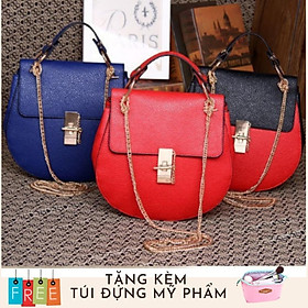 Túi Xách Nữ Thời Trang Cao Cấp Đồ Da Thành Long TLG 208079 5 tặng túi đựng mỹ phẩm tiện lợi