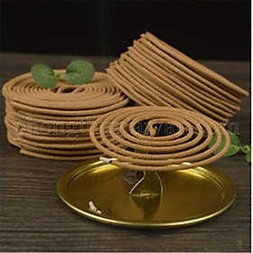 Mua Đế cắm nhang vòng Nhôm đường kính 7.2cm - thờ cúng (dùng nhang vòng 2h  4h)