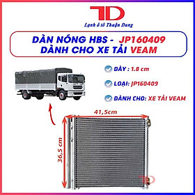 Dàn nóng HBS - JP160409 Xe tải Veam, giàn nóng - Điện Lạnh Ô Tô Thuận Dung
