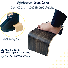 Ghế Kê Chân Văn Phòng, Chịu lực 200 kg Plyconcept Seiza Chair - Gỗ Uốn Cong