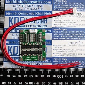 Mua module SẠC  bảo vệ quá tải pin 18650 4 viên 14.8V-16.8V 30A kde3797