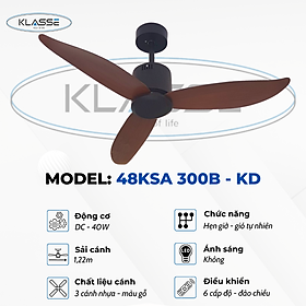 Mua Quạt trần ba cánh Klasse 48KSA 300B – KD Hàng chính hãng