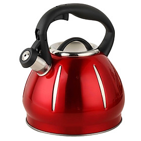 Portable Whistling Kettle Hiking Teapot 3L Large Capacity for Travel Hiking