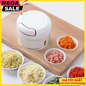 Mua Máy Chopper Xay Tỏi -Ớt-Thịt Thực Phẩm Bằng Tay Tiện Dụng Nhà Bếp - Giao Hàng Toàn Quốc