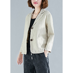 Áo Brazer nữ dáng suông 1 lớp ArcticHunter, vải thô mềm, thời trang phong cách Nhật Bản