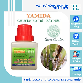 Chế phẩm sinh học chuyên bọ trĩ Yamida 100EC - chai 20ml - vua diệt bọ trĩ, các loại cô trùng