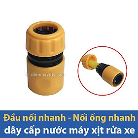 Mua Đầu nối nhanh - Nối ống nhanh dây cấp nước máy rửa xe áp lực cao  máy xịt rửa