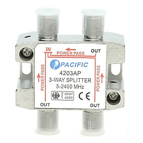 Mua Bộ chia truyền hình cáp 1 ra 3 Pacific loại 1 tốt