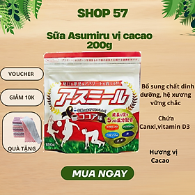 Sữa Asumiru Phát Triển Chiều Cao (Từ 3 đến 16 tuổi) - tặng kèm chú chuồn chuồn tre dễ thương cho bé