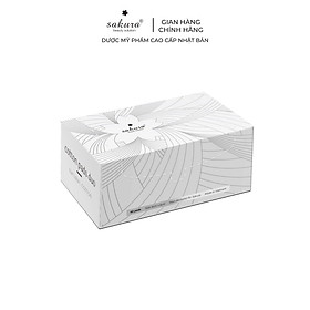 Bông tẩy trang Sakura Nhật Bản - Hộp 60 miếng