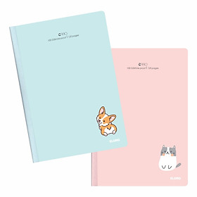 Combo 2 quyển Vở may dán gáy Caro B5 - 120 trang; Klong 835
