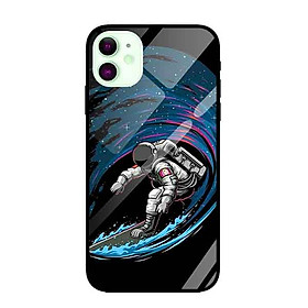 Ốp lưng kính cường lực cho iPhone 11 Nền DU HÀNH 7 - Hàng Chính Hãng