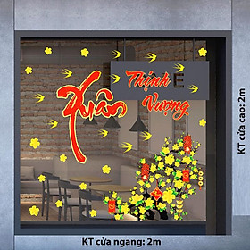 Mua DECAL TRANG TRÍ TẾT 2024 SỐ4