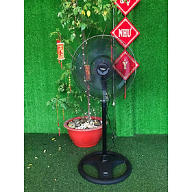 Quạt đứng công nghiệp Hali DC209C công suất 100W cánh 50cm chất liệu nhựa ABS bền bỉ - Hàng chính hãng - Bảo hành 12 tháng