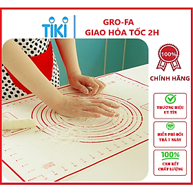 Tấm Lót Làm Bánh Nhào Bột Chống Dính Chịu Nhiệt Cao 40x60cm - Chính Hãng