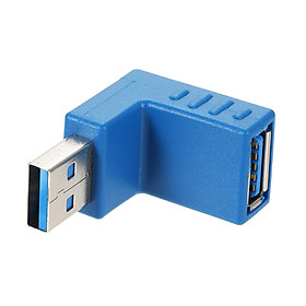 Right Angle USB3.0 AM to AF L Shape Adapter Converter USB 3.0 A Male to A Female 90 Degree Angle Plug Down